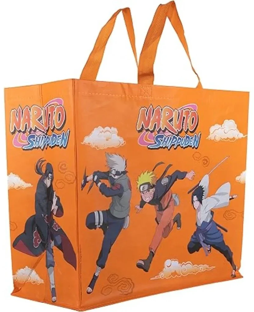 Anime pirkinių krepšys Konix Naruto Shippuden 40x45x20cm, oranžinis