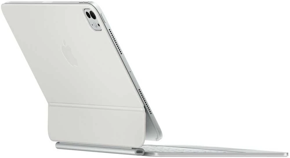 Apple Magic Keyboard for iPad Pro 11" (M5, M4) - Swedish - Baltas - MWR03S/A (Pažeista pakuotė)