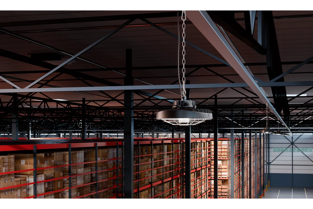GTV ATLANTA highbay luminaire, LED, 150W-120W-90W, 150lm/W, CCT, AC100-240V, IP65