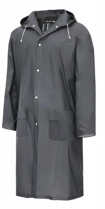 AUSSER PVC raincoat dark pilkas S (48)