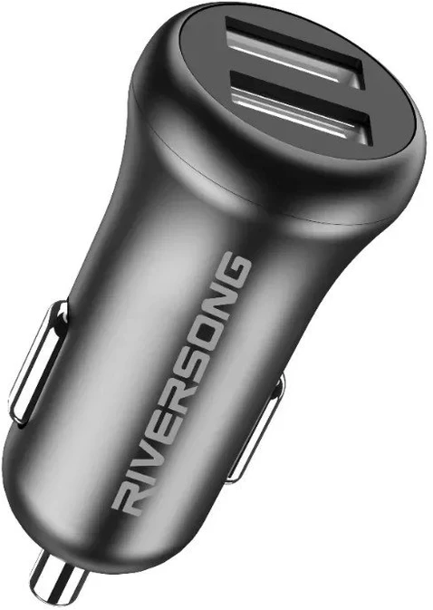Automobilinis įkroviklis su 2 USB jungtimis Riversong Safari P5
