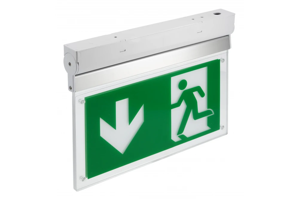 Avarinis apšvietimo šviestuvas CORSO-3 LED, 3W, 300lm, AC220-240V, 50-60Hz, IP20, 3h, 6400