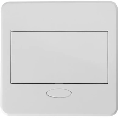 AVARO Recessed Furniture Socket, 1x Schuko Socket, USB A+C, 1.5m Cable, Baltas