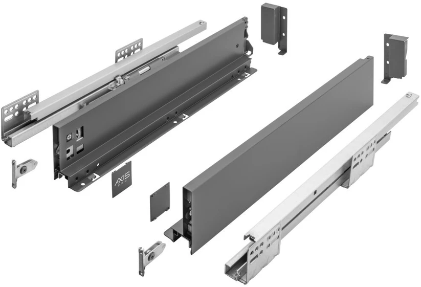 GTV AXISPRO 600mm Anthracite Drawer - Low H84