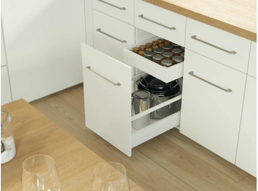 AXISPRO 600mm Drawer Baltas - Low H84