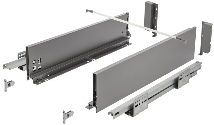 AXISPRO push drawer to open 450mm anthracite - medium H116