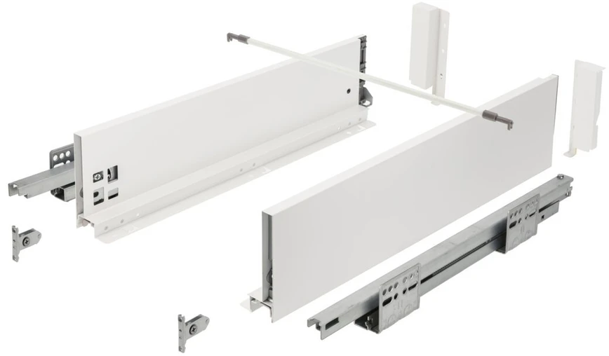 GTV AXISPRO push drawer to open 500mm baltas - medium H116