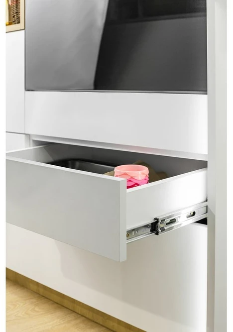 Ball bearing slide push to open+soft close Versalite Touch PRO H=45 L-350 mm