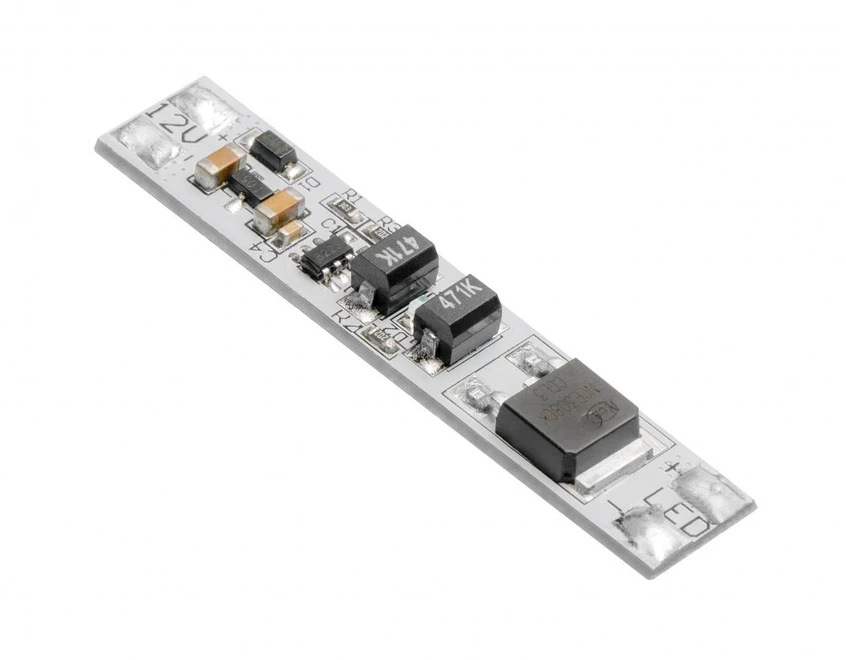 GTV Bekontaktis jungiklis LED profiliams, maks. 60 W su lipnia juosta