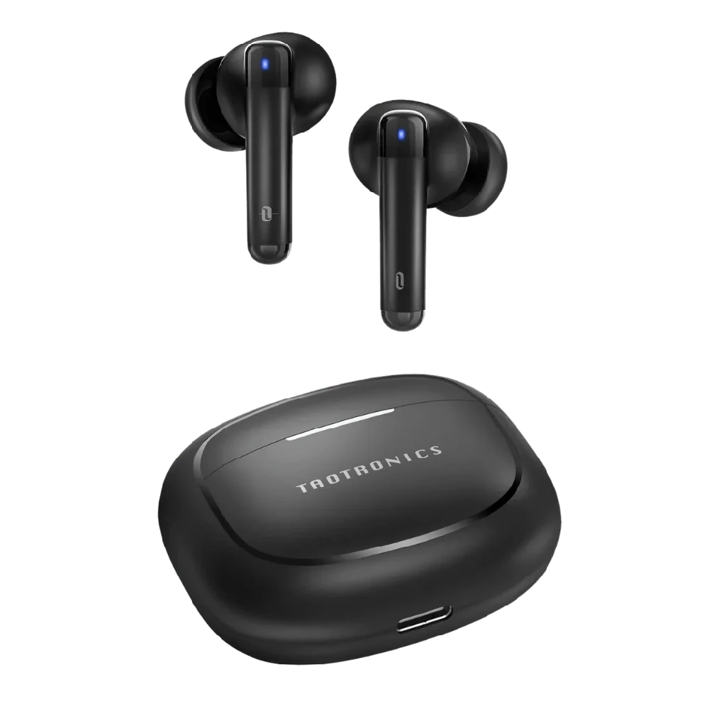 Belaidės ausinės TaoTronics TT-BH1120, juodos