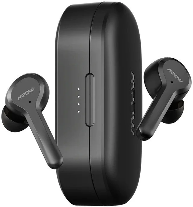 Belaidės bluetooth ausinės Mpow M9, BH413A juodos