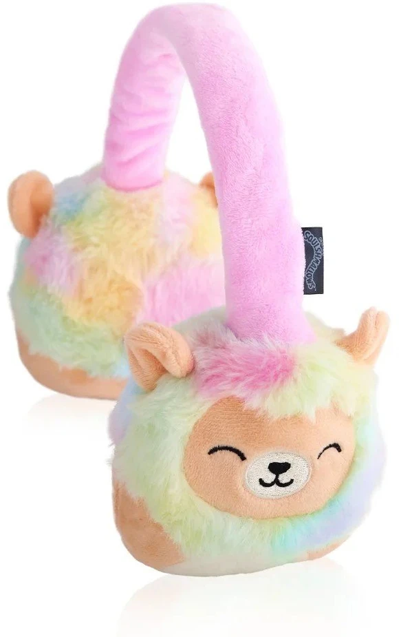 Pliušinės „Bluetooth“ ausinės „Leonard“ su „Squishmallows“