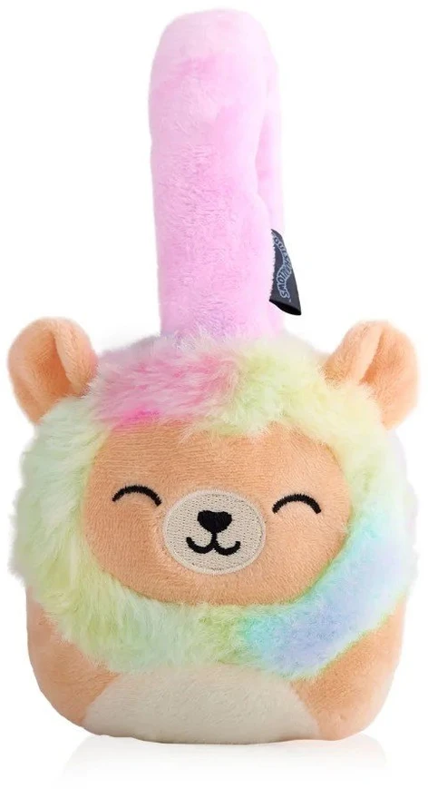 Pliušinės „Bluetooth“ ausinės „Leonard“ su „Squishmallows“