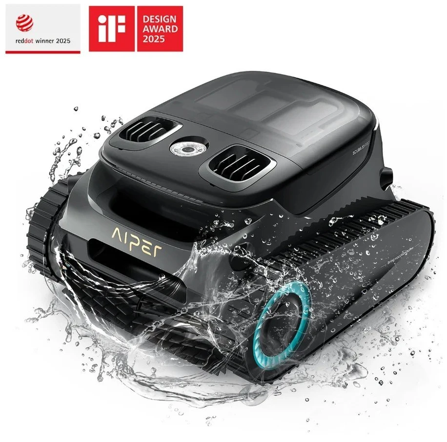 Marimex Belaidis baseino valymo robotas Aiper Scuba S1 Pro Juodas(2025)