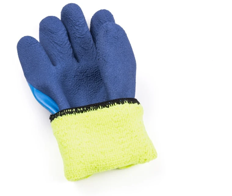 GTV DIRK insulated pirštinės latex-coated mėlynas 10