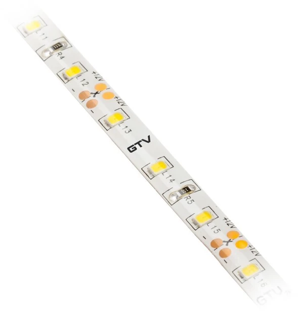 Blykstės juosta 2835, 300 LED šaltai baltos spalvos, 33 W, atspari vandeniui 8 mm, ritinys