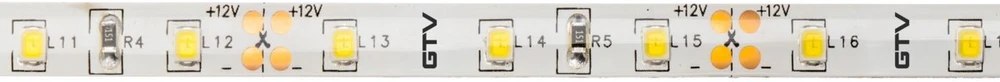 Blykstės juosta 2835, 300 LED šaltai baltos spalvos, 30 W, atspari vandeniui 8 mm, ritinys