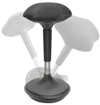 BOC-9 Adjustable Kneeling Chair, Juodas, 33x53cm