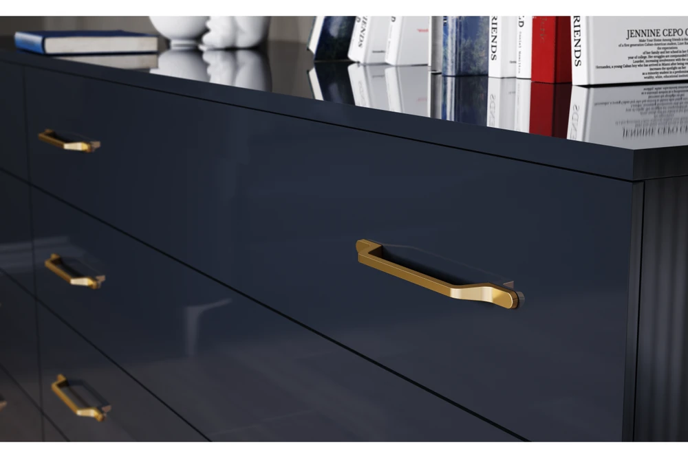 Bracket FLAVIO C=320 mm juodas matt
