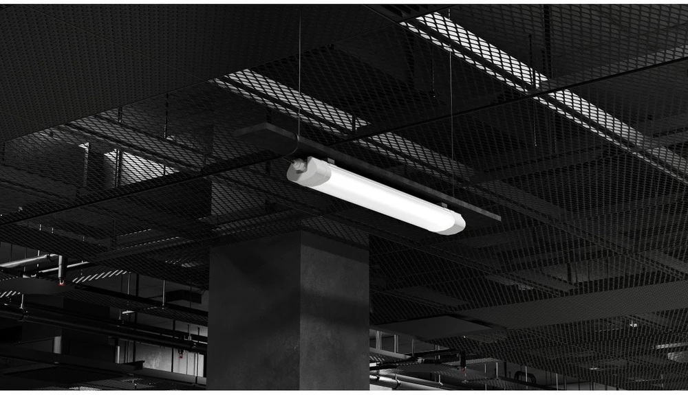 BRAGA hermetiškas šviestuvas, 30W, 3000lm, 4000K, AC180-250V, IP65, per skylę, 60 cm