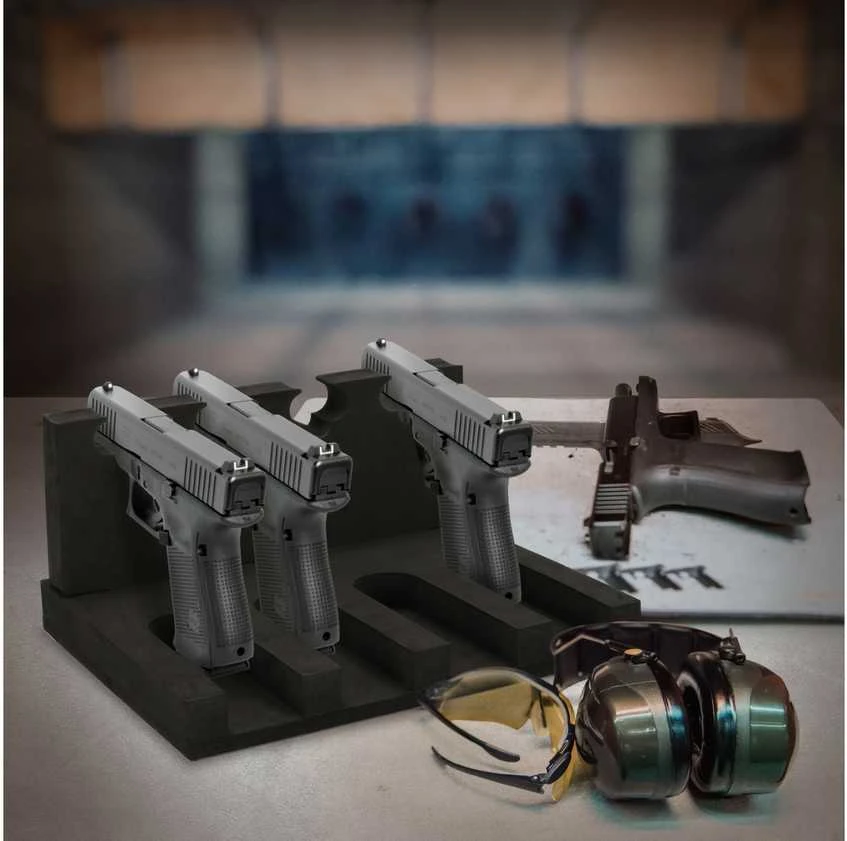 Brihard 4-guns 3D Foam Holder pistoletų stovas