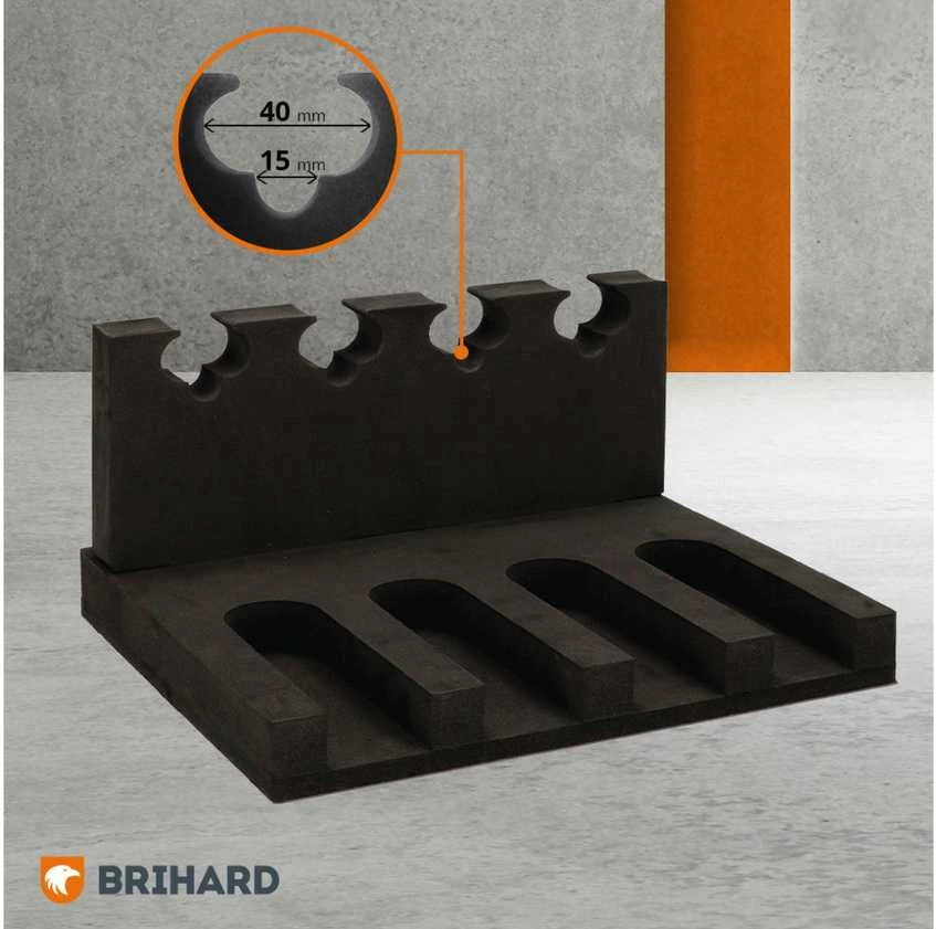 Brihard 4-guns 3D Foam Holder pistoletų stovas