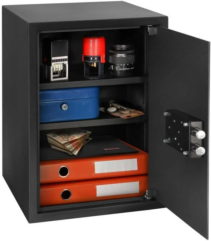 Brihard Business XL K Black Pearl biuro seifas