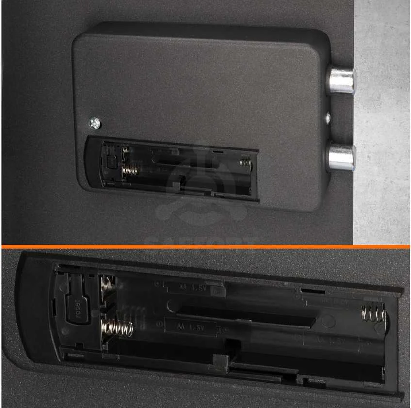 Brihard Business XL LCD E Black Pearl biuro seifas