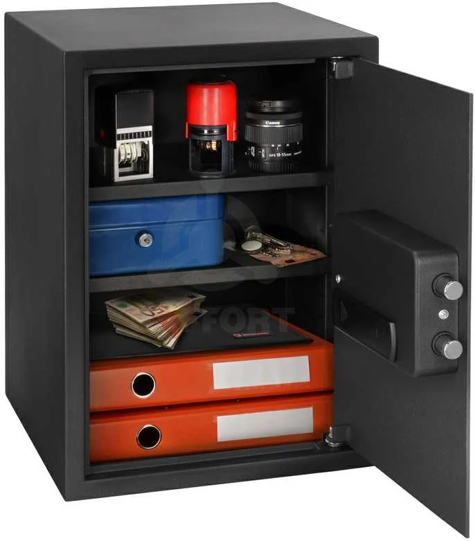 Brihard Business XL LCD E Black Pearl biuro seifas