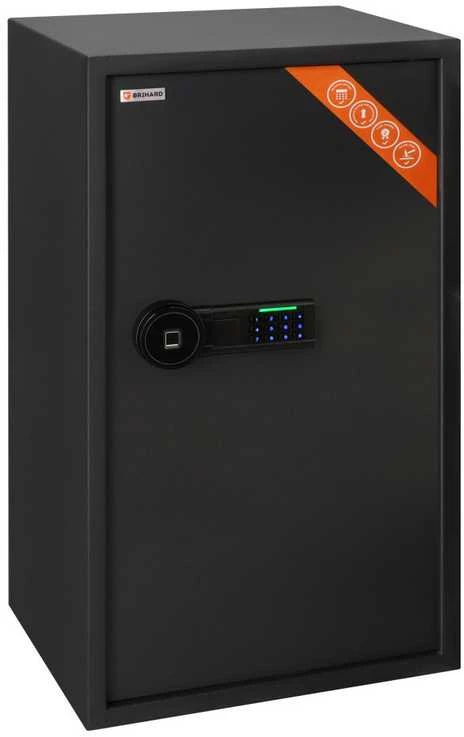 Brihard Business XXL Biometric Black Pearl biuro seifas
