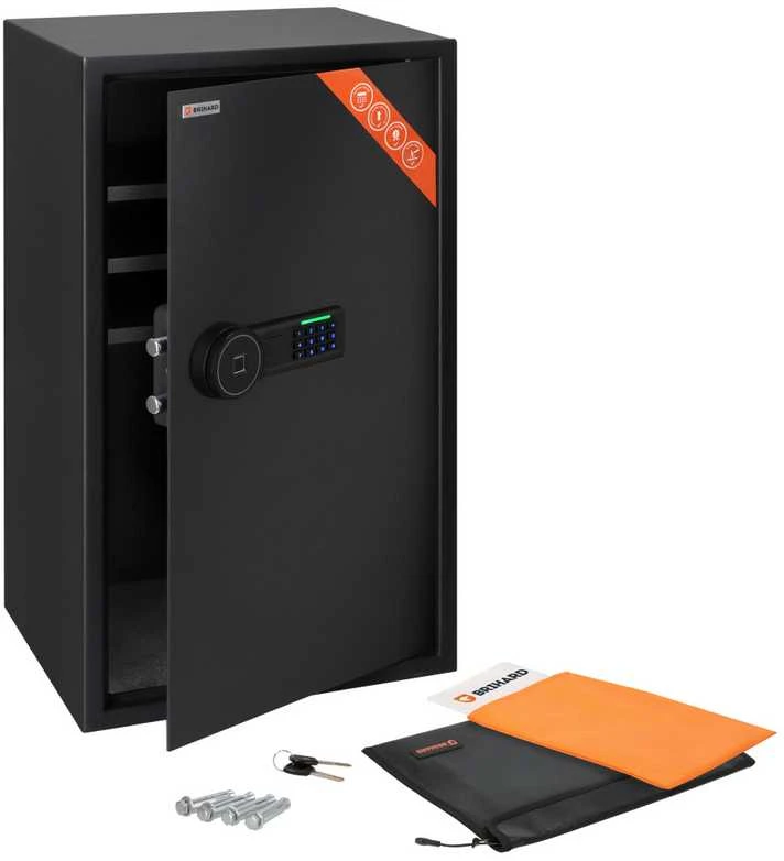 Brihard Business XXL Biometric Black Pearl biuro seifas