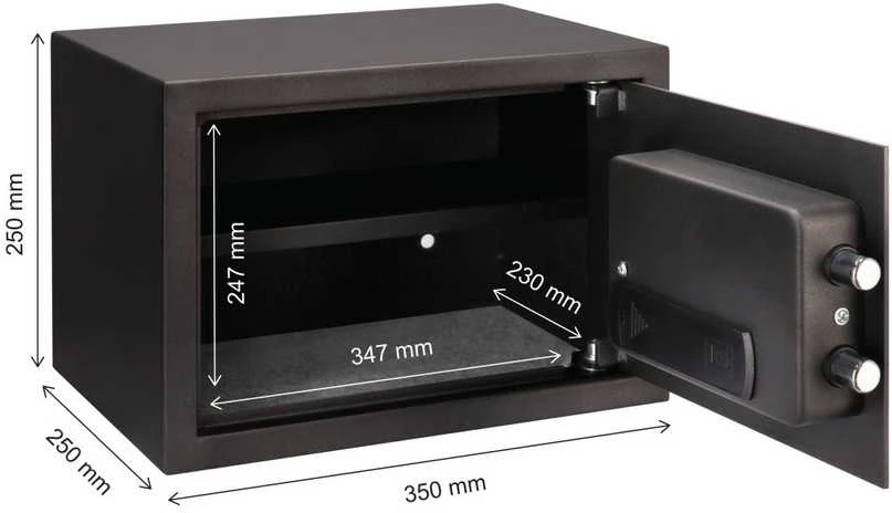 Brihard Family LCD Black Pearl Baldinis seifas