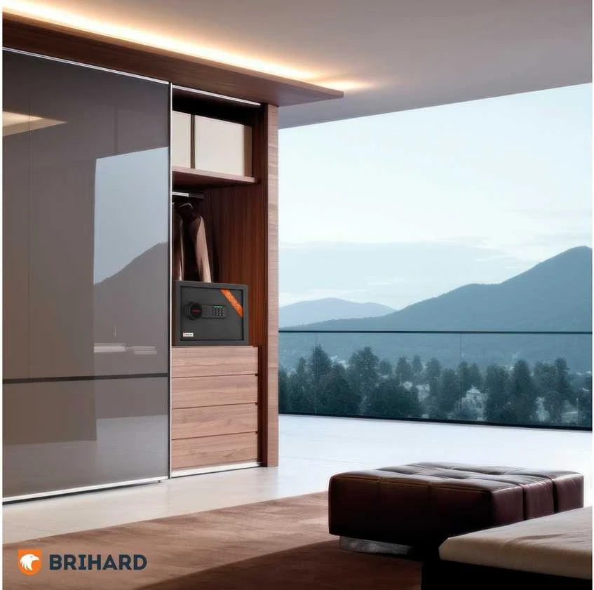 Brihard Family LCD Black Pearl Baldinis seifas