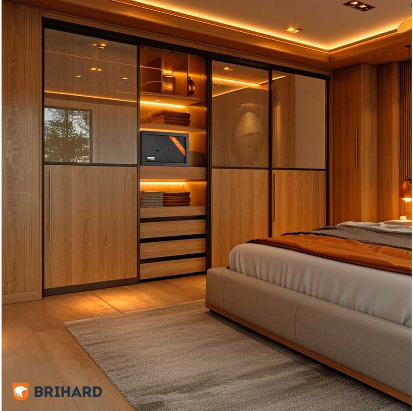 Brihard Home K Black Pearl baldinis seifas