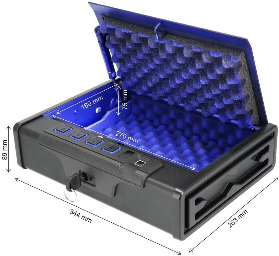Brihard Portable Pistol Biometric