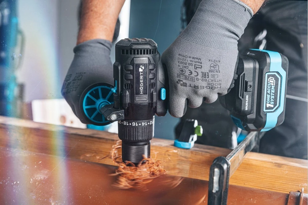 Hoegert Brushless Cordless Drill Driver 18V