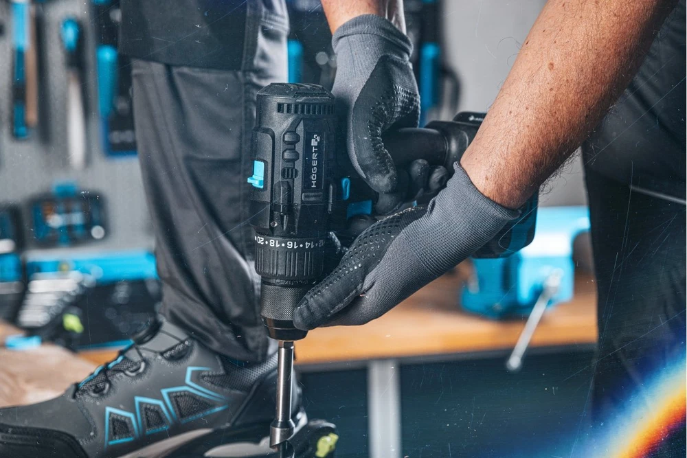 Hoegert Brushless Cordless Smūginis gręžtuvas Driver 18V