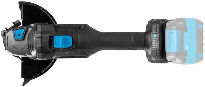 HOGERT Brushless Kampinis šlifuoklis With Speed Adjustable 125mm 18V