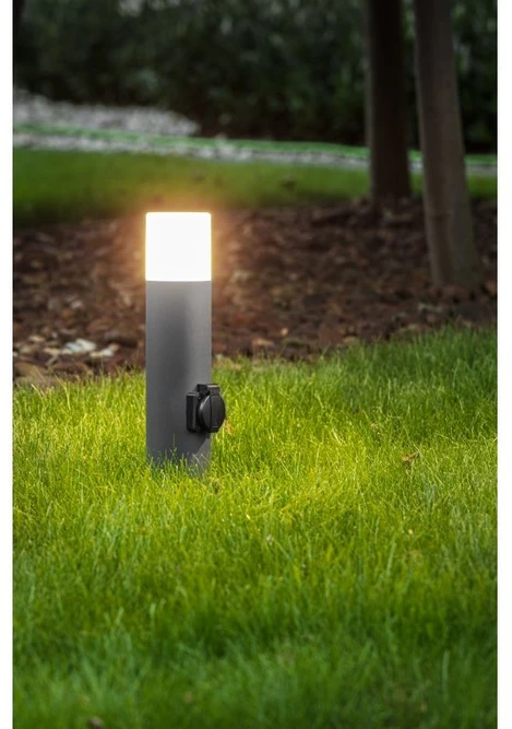CORTA-P 40 sodo lempa,E27, MAX.25W, IP44, AC220-240V, 50-60Hz, lizdas maks. 3000 W, stulpa
