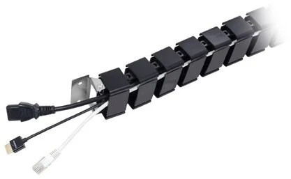 CS-13B Cable channel, 1300 mm, juodas