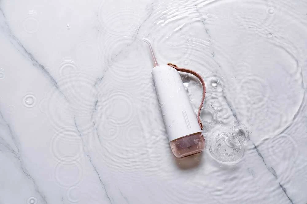 Oclean W10 Oral Irrigator burnos irigatorius, rožinis