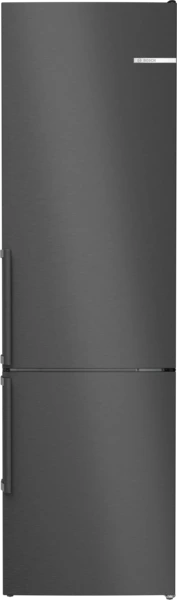 Bosch KGN39VXCT Serija 4, Laisvai statomas šaldytuvas-šaldiklis su šaldiklio skyriumi apačioje, 203 x 60 cm, Juodas šlif (Pažeista pakuotė) aprašymas - Prekės nuotrauka