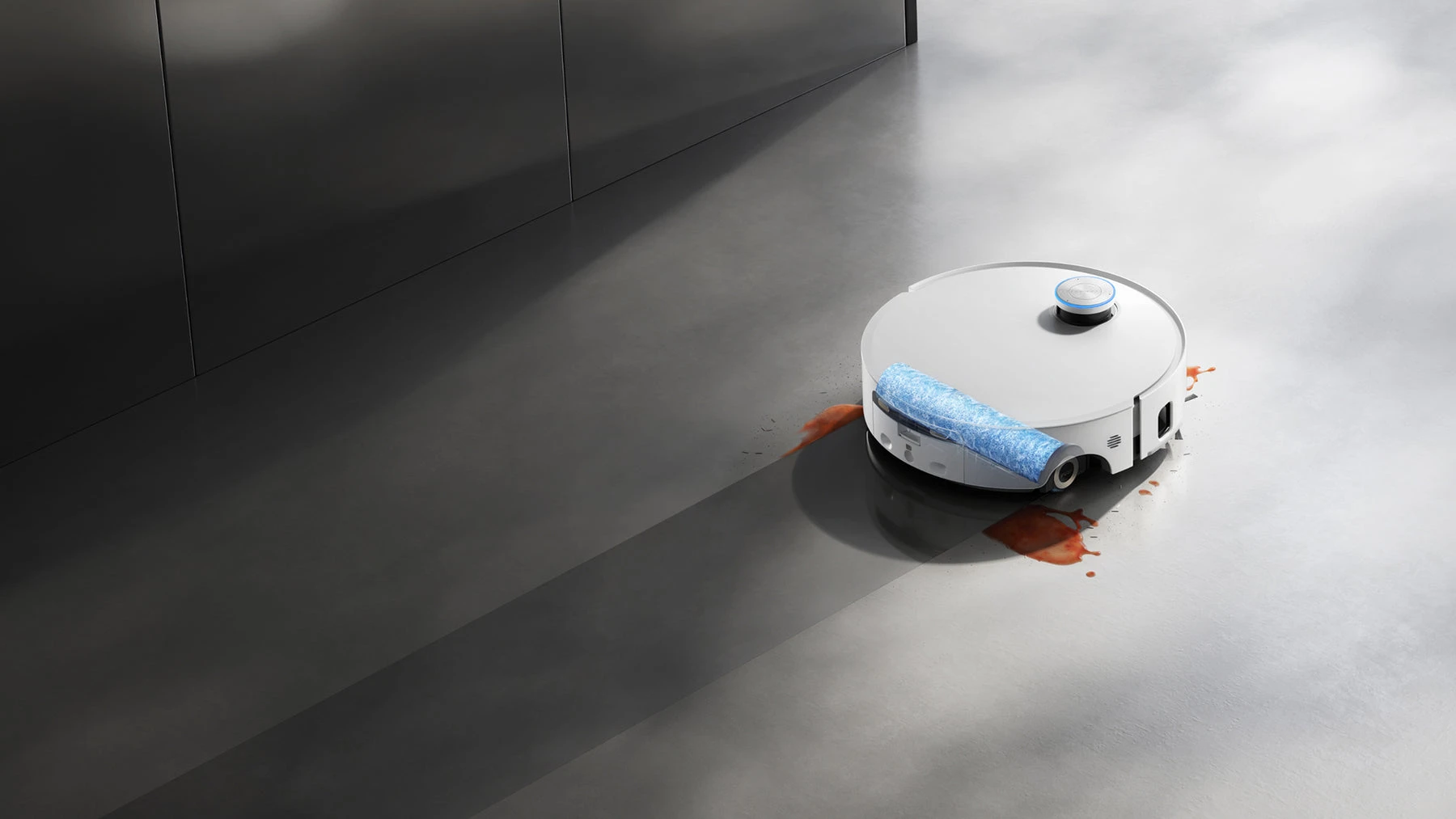 Robotas dulkių siurblys Dreame Aqua 10 Ultra Roller Complete, juodas aprašymas - Prekės nuotrauka