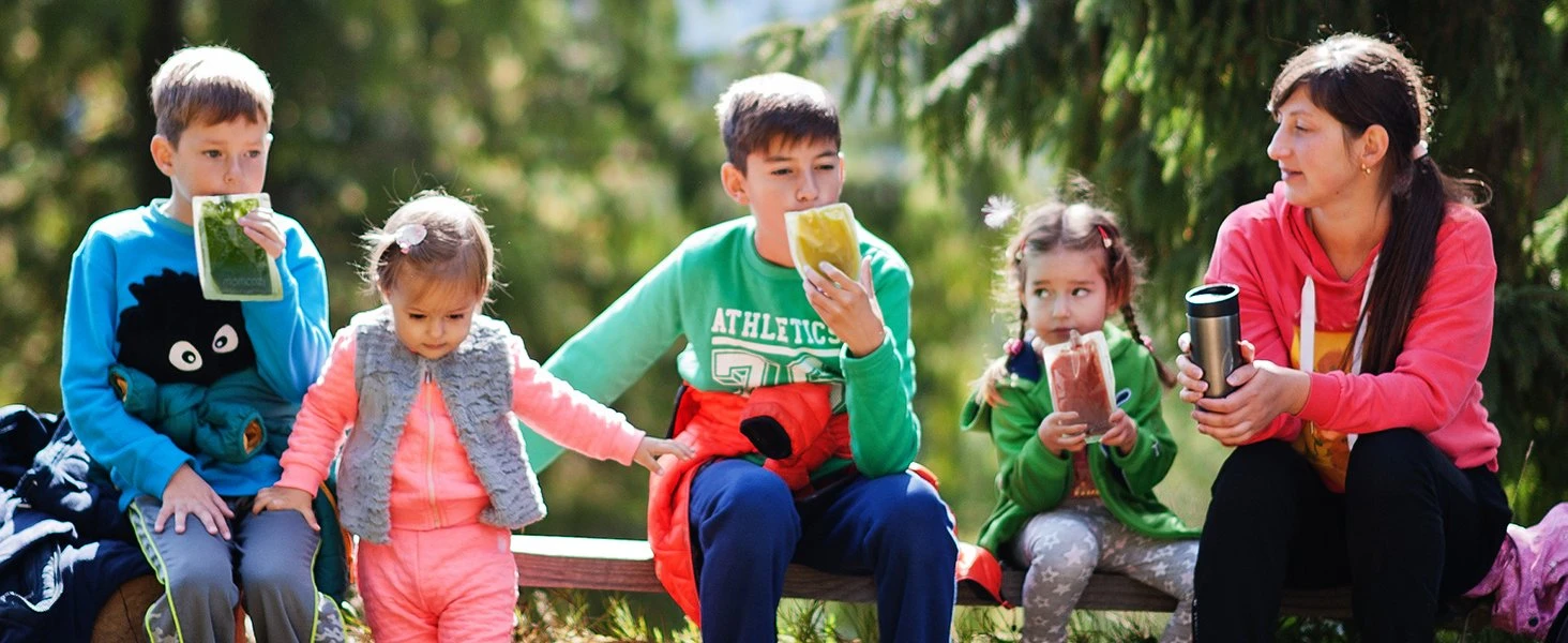 Momcozy daugkartinio naudojimo kūdikių maisto maišeliai, 10 vnt., 120ml aprašymas - Prekės nuotrauka
