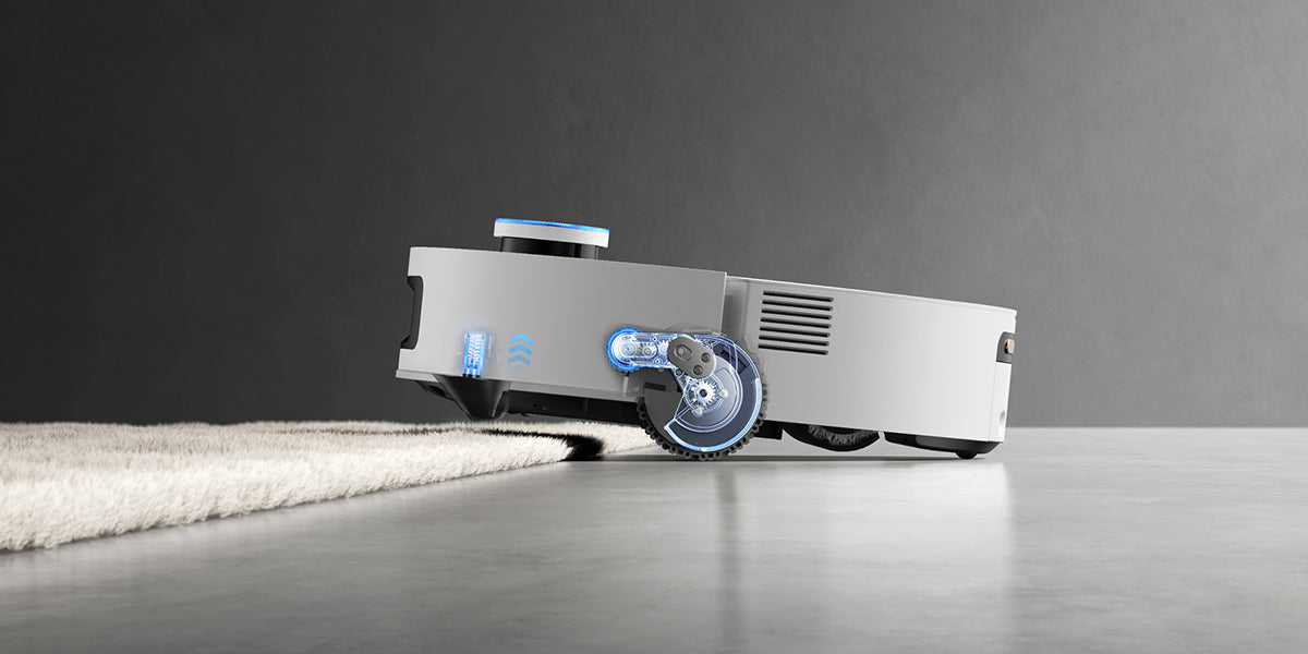 Robotas dulkių siurblys Dreame Aqua 10 Ultra Roller Complete, baltas aprašymas - Prekės nuotrauka