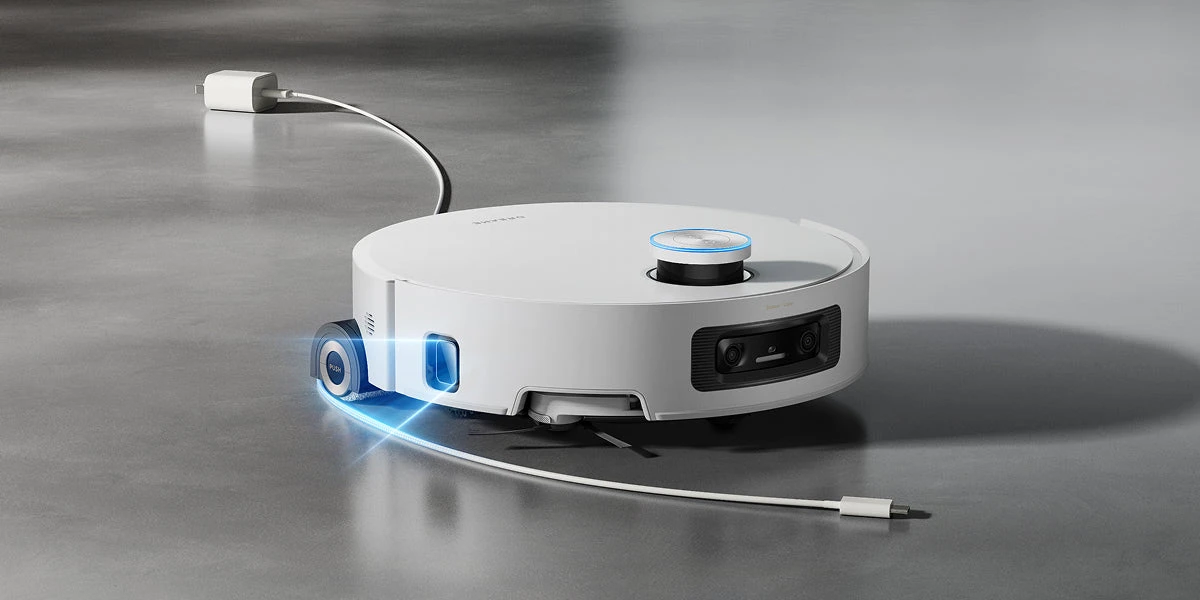 Robotas dulkių siurblys Dreame Aqua 10 Ultra Roller Complete, juodas aprašymas - Prekės nuotrauka