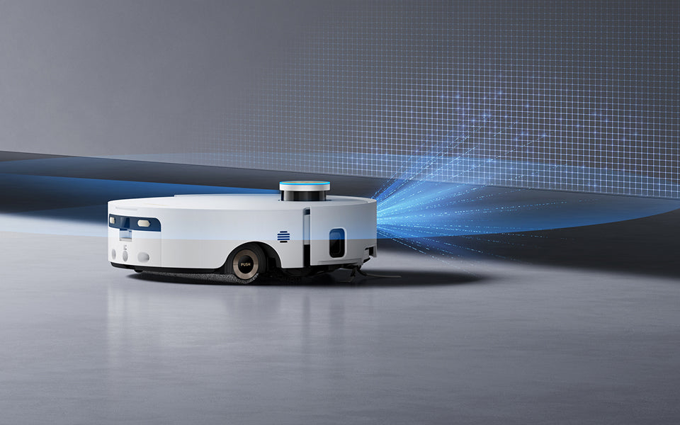 Robotas dulkių siurblys Dreame Aqua 10 Ultra Roller Complete, baltas aprašymas - Prekės nuotrauka