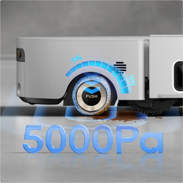 Robotas dulkių siurblys Dreame Aqua 10 Ultra Roller Complete, baltas aprašymas - Prekės nuotrauka