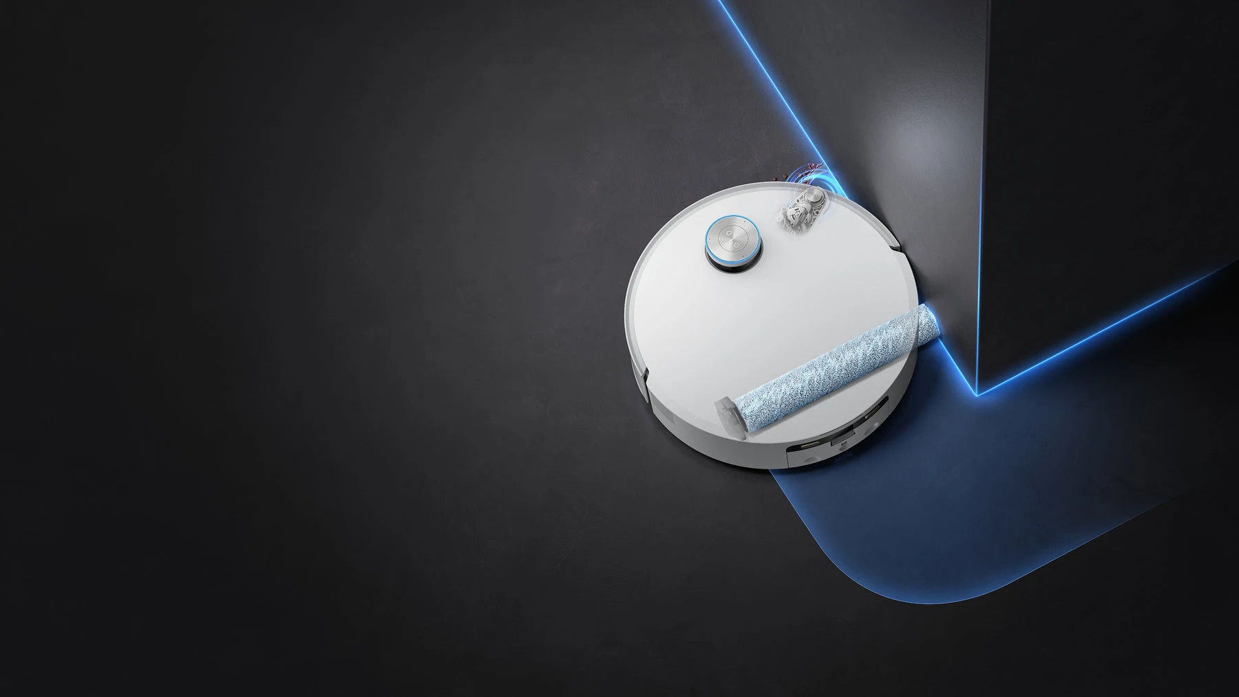 Robotas dulkių siurblys Dreame Aqua 10 Ultra Roller Complete, juodas aprašymas - Prekės nuotrauka