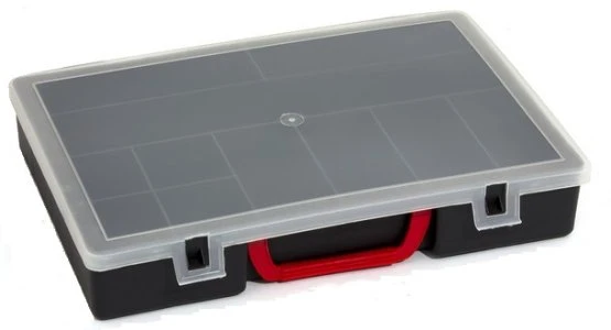 Dėžė Patrol Organizer 350 iš PVC | juoda (34,5 x 24,5 x 6 cm)